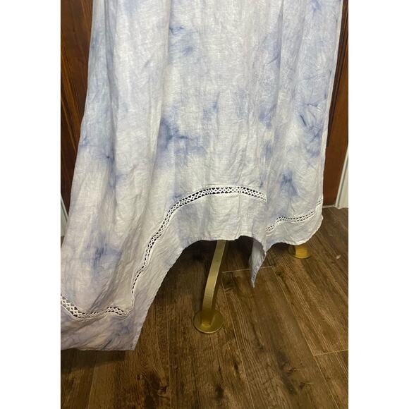 NWO Rachel Zoe Tie Dye BOHO Relax Maxi Dress Size L - Picture 3 of 6
